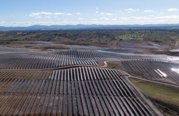 Photo of the solar PV Plan ‘Los Llanos I’, Medina de las Torres (Badajoz)